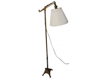 Vintage Brass/ Wrought Iron Floor Lamp