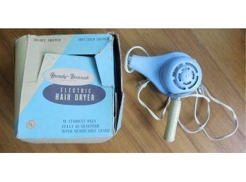 Vintage Handy Hannah Electric Hair Dryer No. 695 With Box