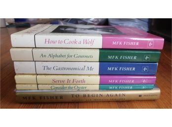 Lot Of MFK Fisher Cook Books