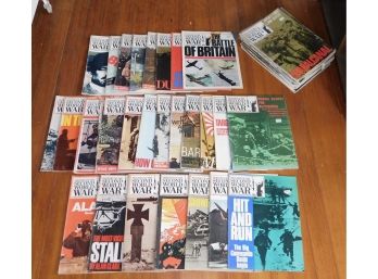 Vintage Assorted Lot Of History Of The Second World War Magazines