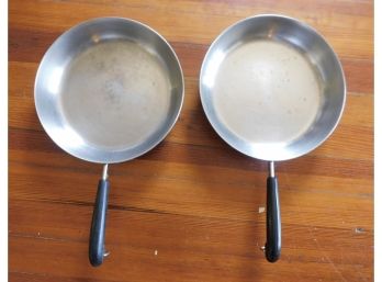 Pair Of Revereware Frying Pans