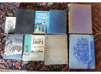 Assorted Lot Of Vintage Ship Books