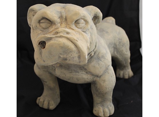 Large Pottery Bulldog