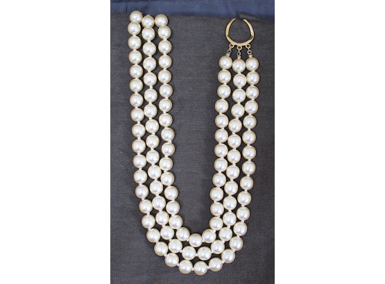 KST FAUX Pearl 8' Necklace