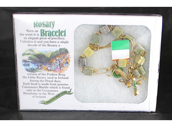 Rare Connemara Rosary Bracelete