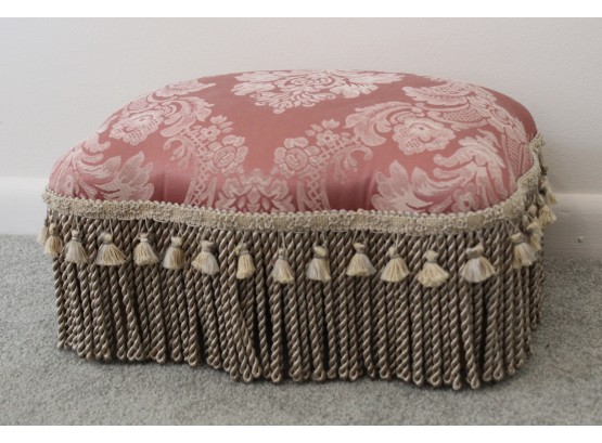 CLASSY EASTERN ACCENTS Footed Fringed Stool