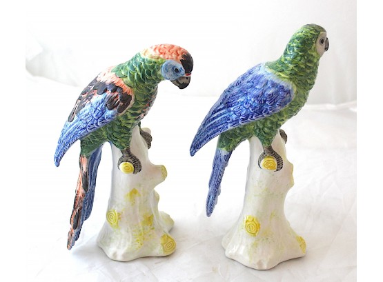 2 Parrots By Chelsea House Made In Italy
