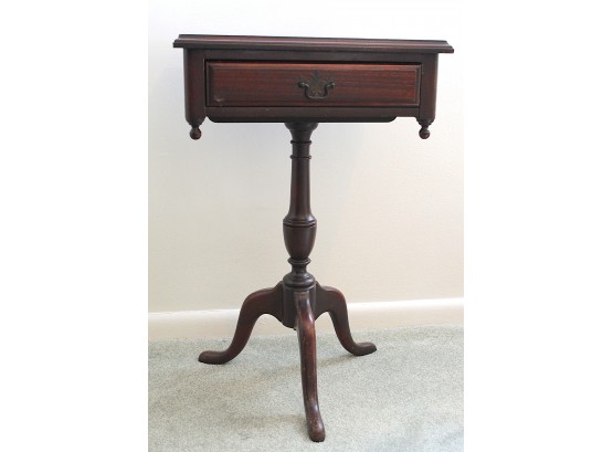 Antique Table W/Drawer