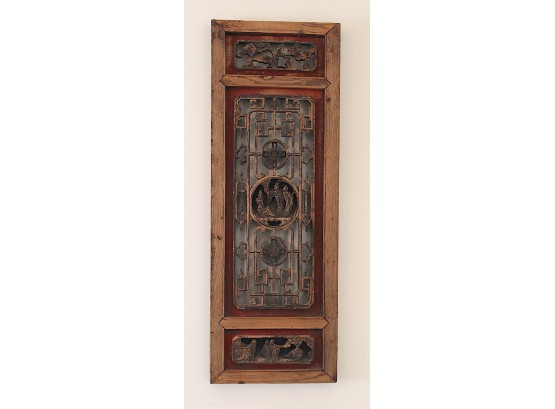 Asian Wood Wall Plaques