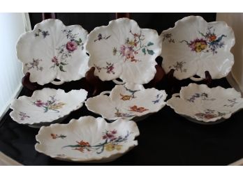 LIMOGES H & C  Haviland Porcelain Plates By Jones M Shaw Co. (7)