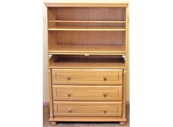 Bellini Jessica Collection Dresser With Changing Table - Natural Finish