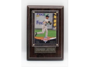 2008 Upper Deck Derek Jeter National Baseball Card Day - Framed