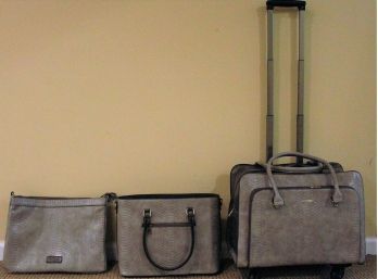 Simply Noelle Nile Roller Bag, Shoulder Bag & Laptop Case (Light Denim)