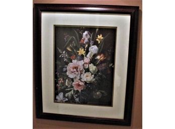 Gorgeous Framed Floral Art Print