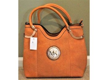 Michael Kors Fashionable Orange Inspired Shoulder Bag Tags Still On