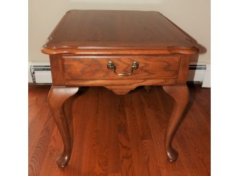 Thomasville Side Table With Draw