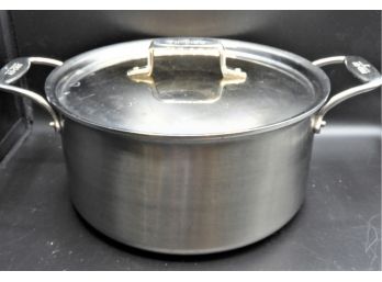 8 Quart All-clad Stainless Steel Stock Pot With Lid