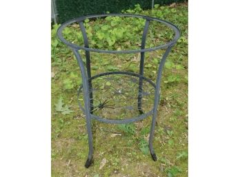Wrought Iron Footed Plant Stand