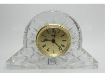 Illusions By Samobor Crystal Mantle Clock