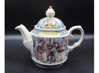 Vintage Sadler Oliver Twist Charles Dickens Teapot