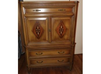 Tall Dresser With Doors With 6 Drawers
