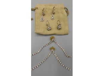 Vintage Lot Of Costume Jewelry Earrings