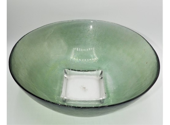 Cive Green Glass Bowl
