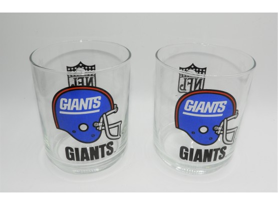 New York Giants Drinking Glasses