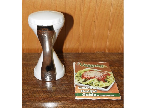 Veggetti Spiral Vegetable Slicer With Recipe Booklet