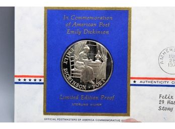 Postmasters Of America Coins - Franklin Mint - Set Of 12