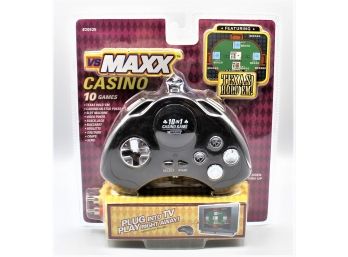 VS MAXX Casino 10 Games TV Hand Held Game Featuring Texas Hold Em