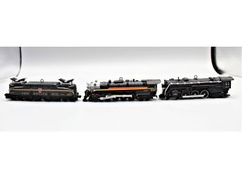 Hallmark Keepsake Ornaments - Chessie Steam Special, Pennsylvania GG-1, 700E Hudson Steam Locomotives