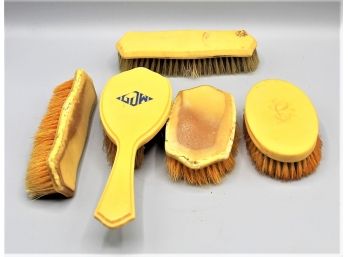 Assorted Bake Lite Brushes - Hair & Shoe