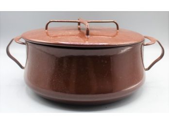 Vintage Dansk Brown Enamelware - Kobenstyle Pot Dutch Oven