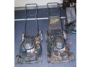 Pair Of Toro Lawn Mowers 6.5HP For Parts Only