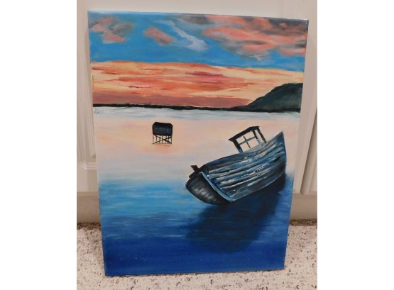 Shipwreck Canvas Painting
