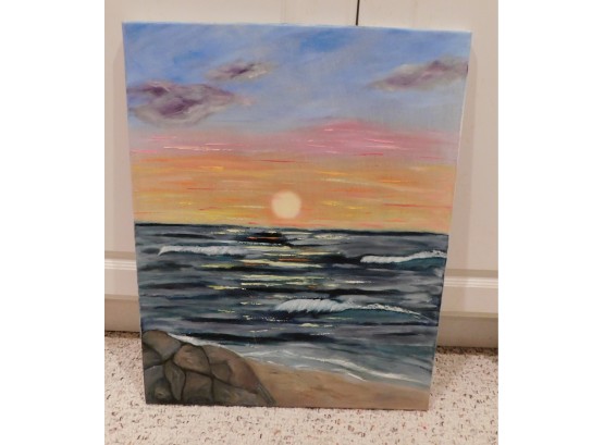 Sunset Scenery - Canvas Artwork