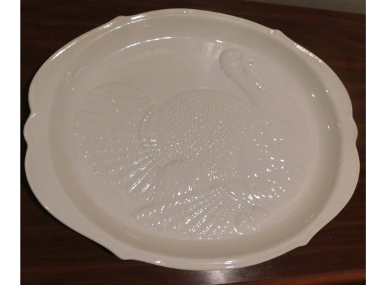 Large Decorative Turkey Platter