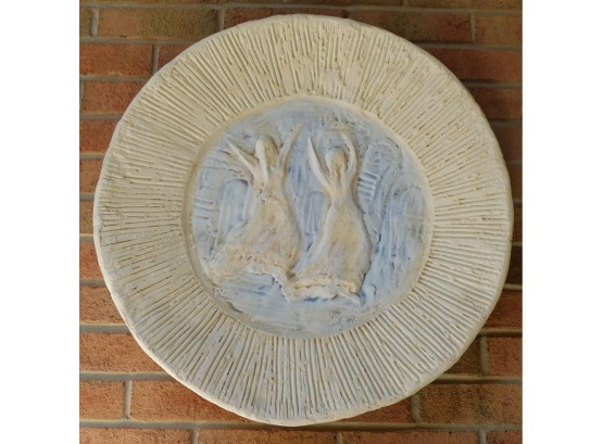 Pair Of Angels - Hanging Decorative Wall Art