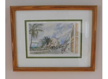 Summerset Bermuda - Framed Print By Sue Quarles