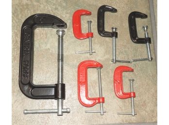 Assorted Set Of 6 Clamps