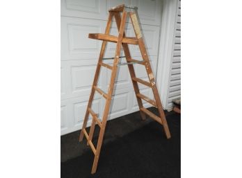 Derby 6 Foot Wood Step Ladder Model #390