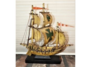 Model Plastic & Wood Ship