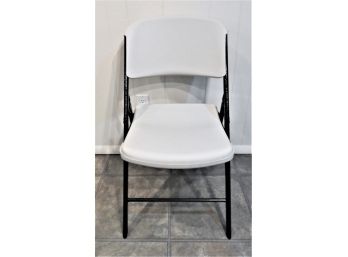 'Lifetime' Set Of '10',  Plastic Folding Chairs