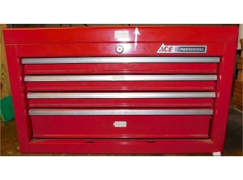 Ace Professional Red Mechanic Tool Cabinet Box With Four Drawers