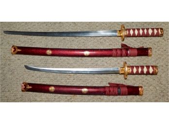 Pair Of Katana Swords Made In Pakistan