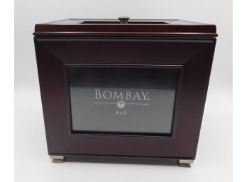 The Bombay Company Mahogany Photo Box