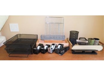 Large Lot Of Assorted Office Supplies -