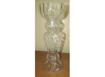 Stunning 16' Glass Crystal Decorative Vase