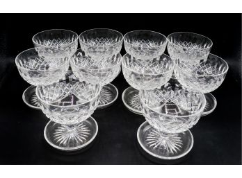 Exquisite Mappin & Webb  Corbett Crystal - Gorgian Pattern - Crystal Bowl W/ Dish Attached  - Stamped (10)